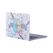 Macbook Air Kılıf 13 İnç A1369 A1466 İle Uyumlu 2010-2017 Eski Usb Girişli Model Brain Beyin Desenli Sert Koruma Kapak İnce, Hafif, İz Bırakmayan Çizilmeye Dayanıklı Tasarım Beyaz