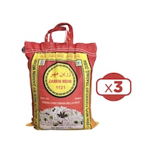 Zarrin Mehr 1121 Basmati Pirinç 3 x 5 KG