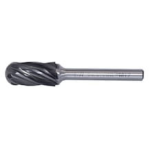 Dwcarbide Demir Dışı Malzemeler İçin C Tipi Silindirik Oval Başlı Karbür Kalıpçı Frezeleri 10.0 X 6mm