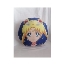 Sailor Moon Usagi Desenlı Tasarım Yastık Ck Renklı