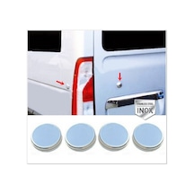 Renault Master Krom Bagaj Kapağı Tapa Kromu 4 Parça 2010 ve Üzeri