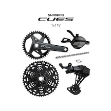 Shimano Cues U8000 Grup Set 1x11v 11/45 40 Diş 170mm Siyah