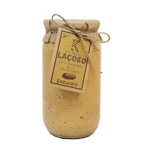 Laçoko Şekersiz Katkısız Glutensiz Doğal Çifte Kavrulmuş Ballı Fıstık Ezmesi 1 KG