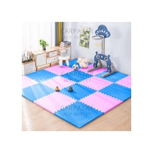 Damla Desen Tatami Eva Spor Yoga Pilates Oyun Matı Halısı Minderi Puzzle 50x50 13mm 8 Adet 100x200