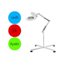 Adn 56L Led Işıklı Ayaklı Büyüteç