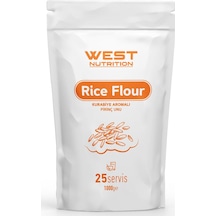 West Nutrition Pirinç Unu Rice Flour 1000 Gr 25 Servis Kurabiye
