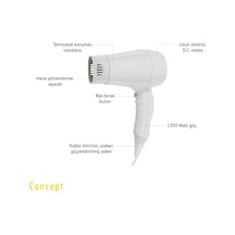 Etap Concept Compact Energy Otel Tipi Saç Kurutma Makinesi