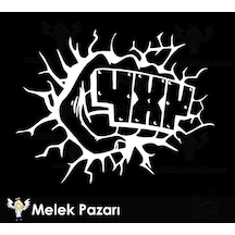 4X4 Yumruk Off Road Sticker