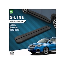 S-dizayn Subaru Forester 4 S-line Siyah Yan Basamak 183 Cm 2012-2019 A+ Kalite