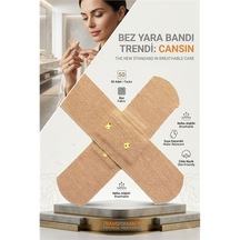 Zenvac Bez Yara Bandı Cansın 50 Adet 718405 Zenvac29