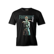 Fortnite Zombie Siyah Erkek Tshirt