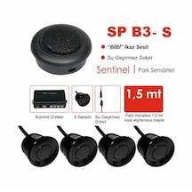İnvells Oto Park Sensörü Bi Bi Ses İkazlı Siyah Renk 22 Mm N11.193