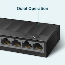 8 Portlu 10/100/1000 Mbps Ethernet Switch, Plastik Gövde