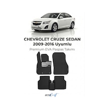 OtoCraft Chevrolet Cruze Sedan 2009-2016 Araca Özel 3d Havuzlu Eva Paspas Tam Set 5 Parça