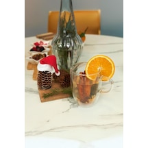 Chado - Çift Cidarlı Cam Çay Bardağı 300ml