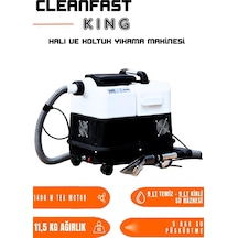 Cleanfast King Tek Motorlu Koltuk Halı Yıkama Makinesi 1400w