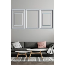 Decozza Dekoratif Boyanabilir 4 Cm Hazır Kesimli Duvar Çıtası