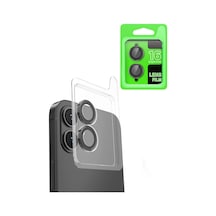 İphone 16 Plus Raze Metal Kamera Lens - Siyah