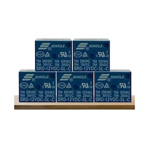 Srd-12Vdc-Sl-C - 12V Role 10A 5Pin (5 Adet)