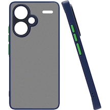 Xiaomi Redmi Note 13 Pro Plus 5g Uyumlu Kılıf Tchs Hux Kapak-lacivert Lacivert