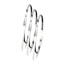 Ayt Powermaster 304 Paslanmaz Çelik Kablo Bağı 7.9x200 Mm 100 Lük Paket Klip Klemens Çırt