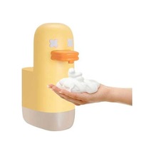 Pazly 350 Ml Sevimli Ördek Otomatik Köpük Sabunluk Fotoselli, Sarı Renk Sarı