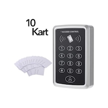 Sonex Rfid Şifreli Kapı Kilidi Kartlı Geçiş Kontrol Sistemi + 10 Adet Proximity Kart