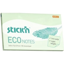 Hopax Stıckn Yapışkanlı Not Kağıdı 100 Yp 76x127 Eco Patel Yeşil  He21752