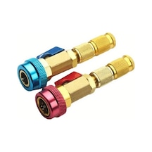 Dashanshop R134a Klima Valfleri Sökme Takma Alet Seti 2 Parça Yüksek Düşük Basınç