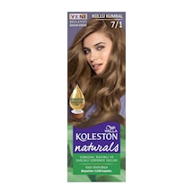 5 Adet Koleston Naturals Saç Boyası 7/1 Küllü Kumral 135 Ml