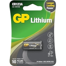 Gp Lithium Pil 3v Lityum Cr123a