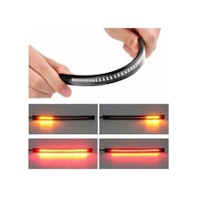 Motorsiklet Sinyal Stop Plaka Fren Lambası Esnek Şerit Led