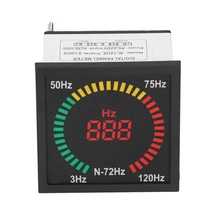 N 72hz Ac Frekans Sinyal Gösterge Işığı Led Dijital Ekran Hz Metre 220v 3 120hz