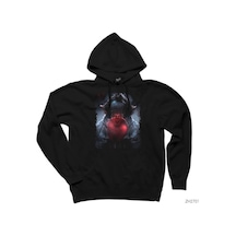 It Clown 2 Siyah Kapşonlu Sweatshirt Hoodie Siyah