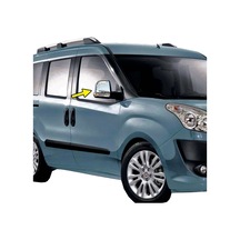 Fiat Doblo Krom Ayna Kapağı 2010 - 2014 Arası Paslanmaz Çelik N11.4529