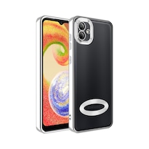 Galaxy A04 Kılıf Kamera Korumalı Logo Gösteren Zore Omega Kılıf