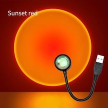 Lb Taşınabilir Usb Sunset Lamba: Ev Ve Araba İçin Ambiyans Işığı