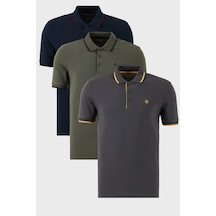 Bordo - İndigo - Antrasit