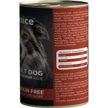Prochoice Yetişkin Köpekler İçin, Tahılsız, Kuzu Etli, Somon Balıklı Ve Havuçlu Ezme, 400 G X 12 Adet 103 Ivory