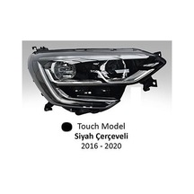 Far Manuel Sol Renault Megane Iv 2017- Touch Model Siyah Çerçeveli 1 Ad