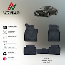 Toyota Camry Hybrid 2018-2024 Uyumlu Havuzlu Oto Paspas