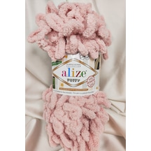 Puffy Pudra El Örgü İpi 100gr. 9mt. 5'li Paket - Renk: 161
