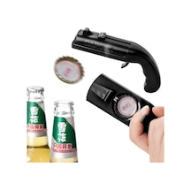 Sunup Sn-37891 Şişe Kapak Fırlatan Şişe Açacağı Siyah