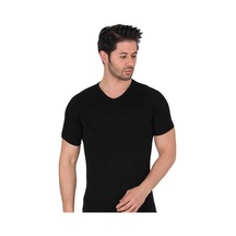 Berrak 1027 Erkek 3'lü Likralı Süprem Kısa Kol V Yaka 001