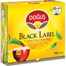 Doğuş Black Label Bardak Poşet Çay 100 Adet