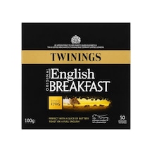 Twinings Original English Breakfast Siyah Bardak Poşet Çay 50 X 2 G
