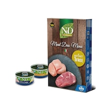 N&D Natural Tavuklu ve Kuzulu Yetişkin Kedi Konservesi 6 x 70 G