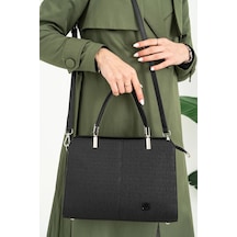 Just Polo Kadın Yeni Sezon El Ve Omuz Çantası 234079mh Siyah Yeni