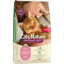 Mera Cats Nature Somonlu Kısırlaştırılmış Kedi Maması 10 Kg