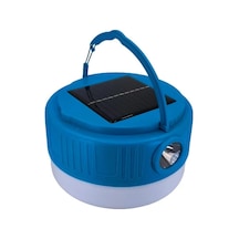 Ayrex Unichrome Kamp Lambası Solar Şarjlı El Feneri Usb Type-c Şarj Çıkışlı Power Bank Özellikli